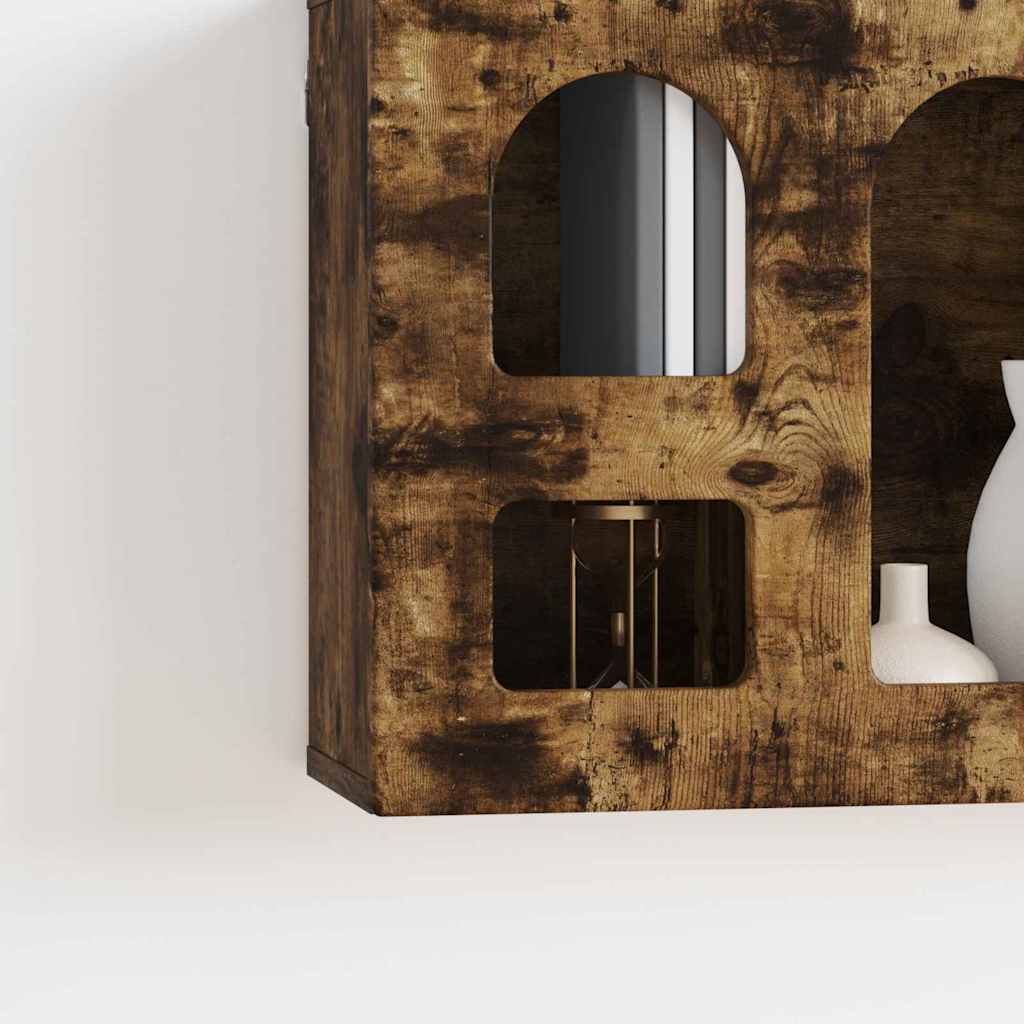 Armadio pensile Rovere fumé 60 x 20 x 40 cm Legno multistrato 891379