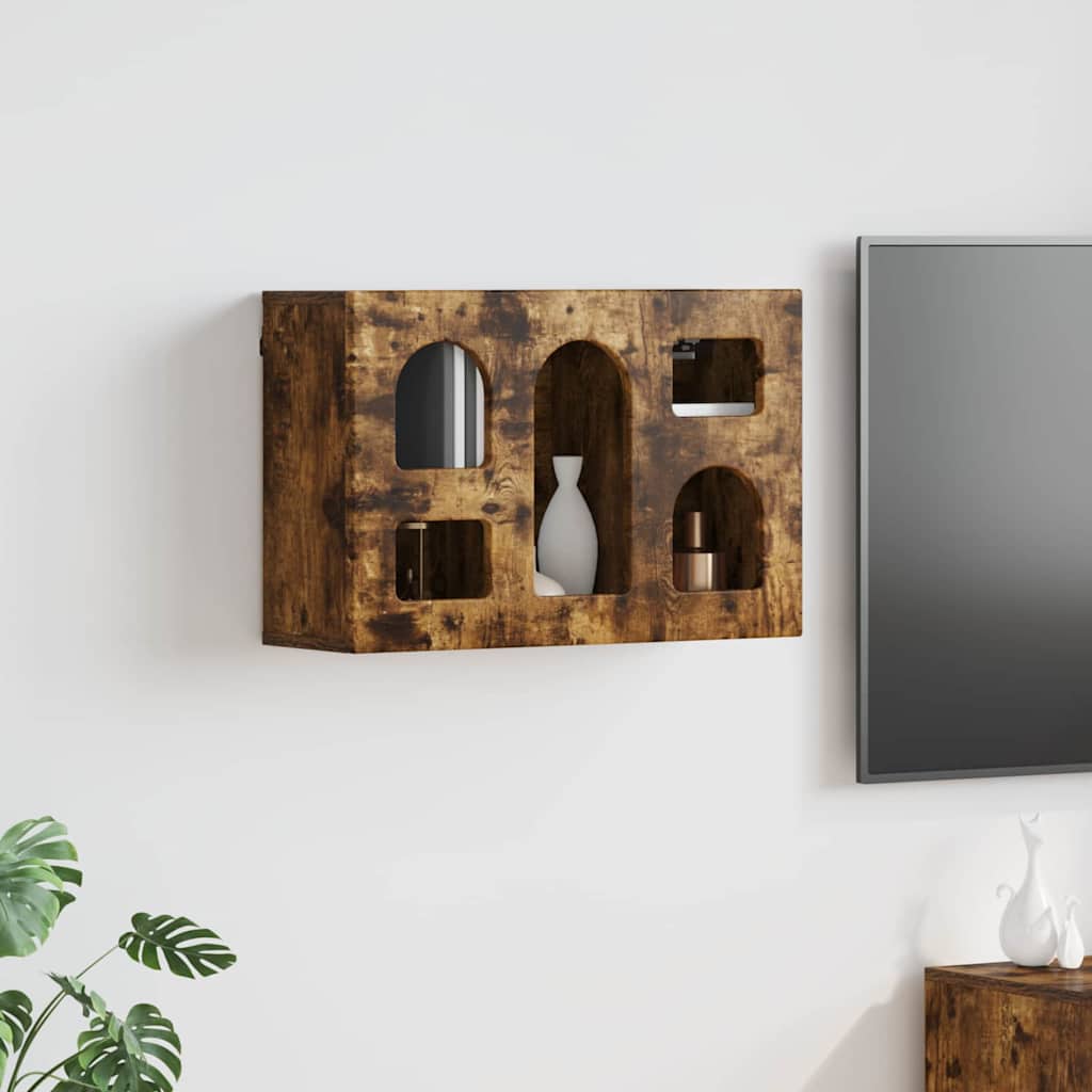 Armadio pensile Rovere fumé 60 x 20 x 40 cm Legno multistrato 891379