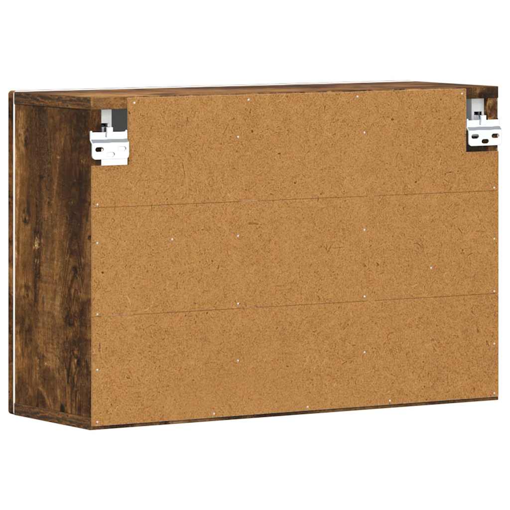 Armadio pensile Rovere fumé 60 x 20 x 40 cm Legno multistrato 891379