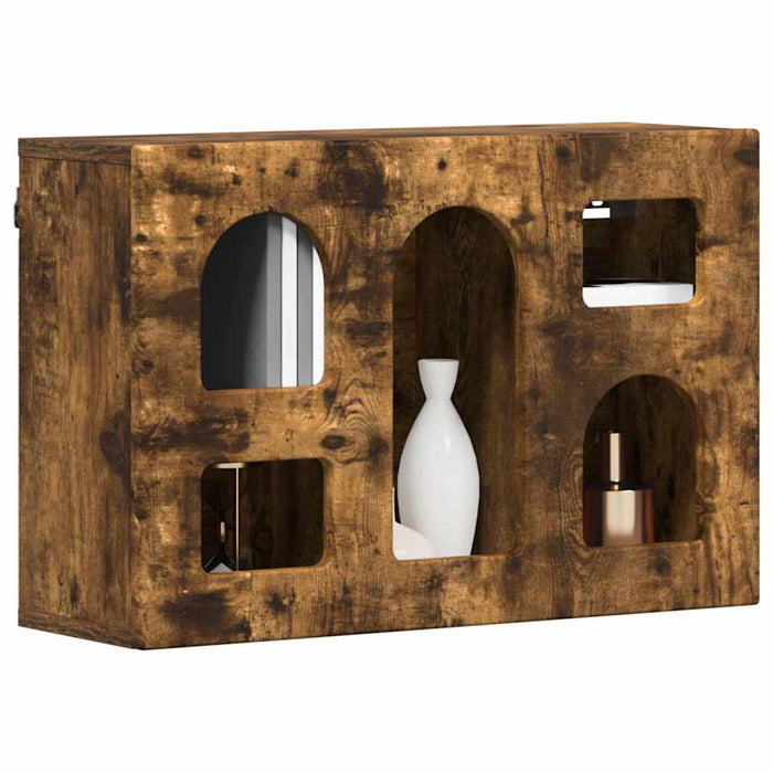 Armadio pensile Rovere fumé 60 x 20 x 40 cm Legno multistrato 891379