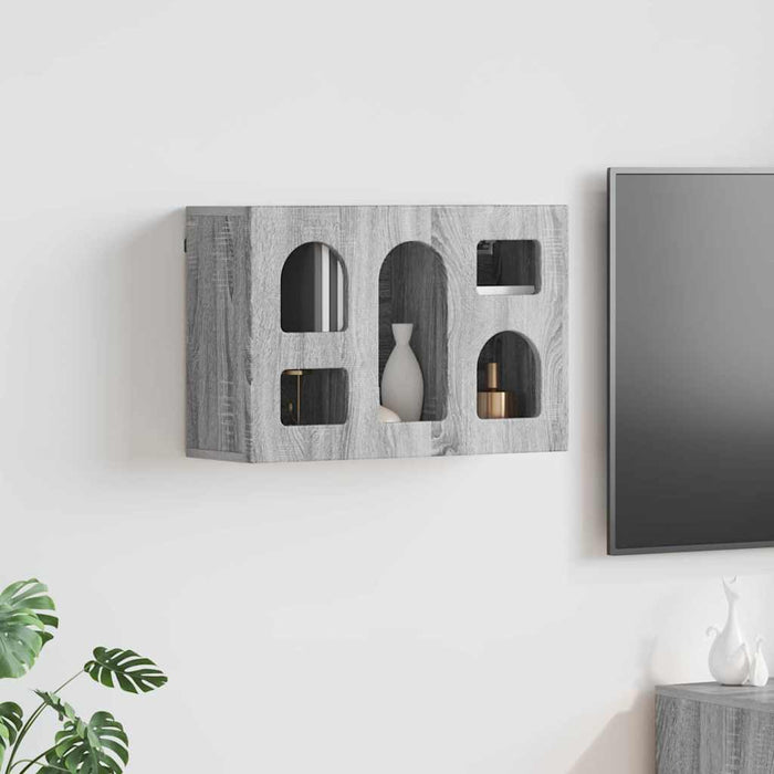 Armadio pensile Grigio Sonoma 60 x 20 x 40 cm Legno multistrato 891380