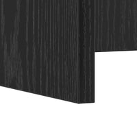 Scrivania a parete Rovere Nero 80 x 45 x 30 cm 891393
