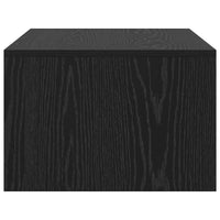 Scrivania a parete Rovere Nero 80 x 45 x 30 cm 891393