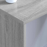 Scrivania a parete Grigio Sonoma 80 x 45 x 30 cm 891397