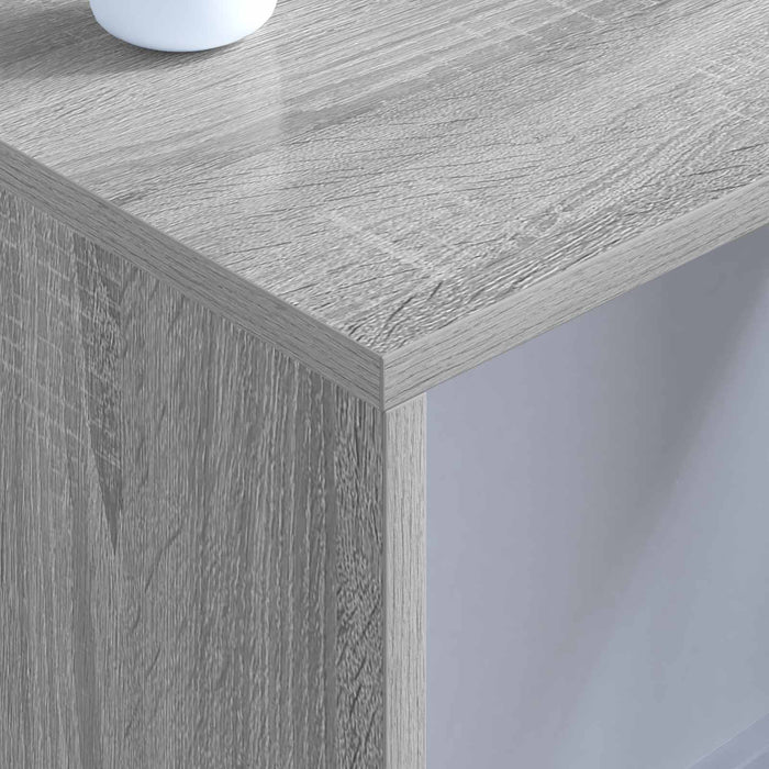 Scrivania a parete Grigio Sonoma 80 x 45 x 30 cm 891397