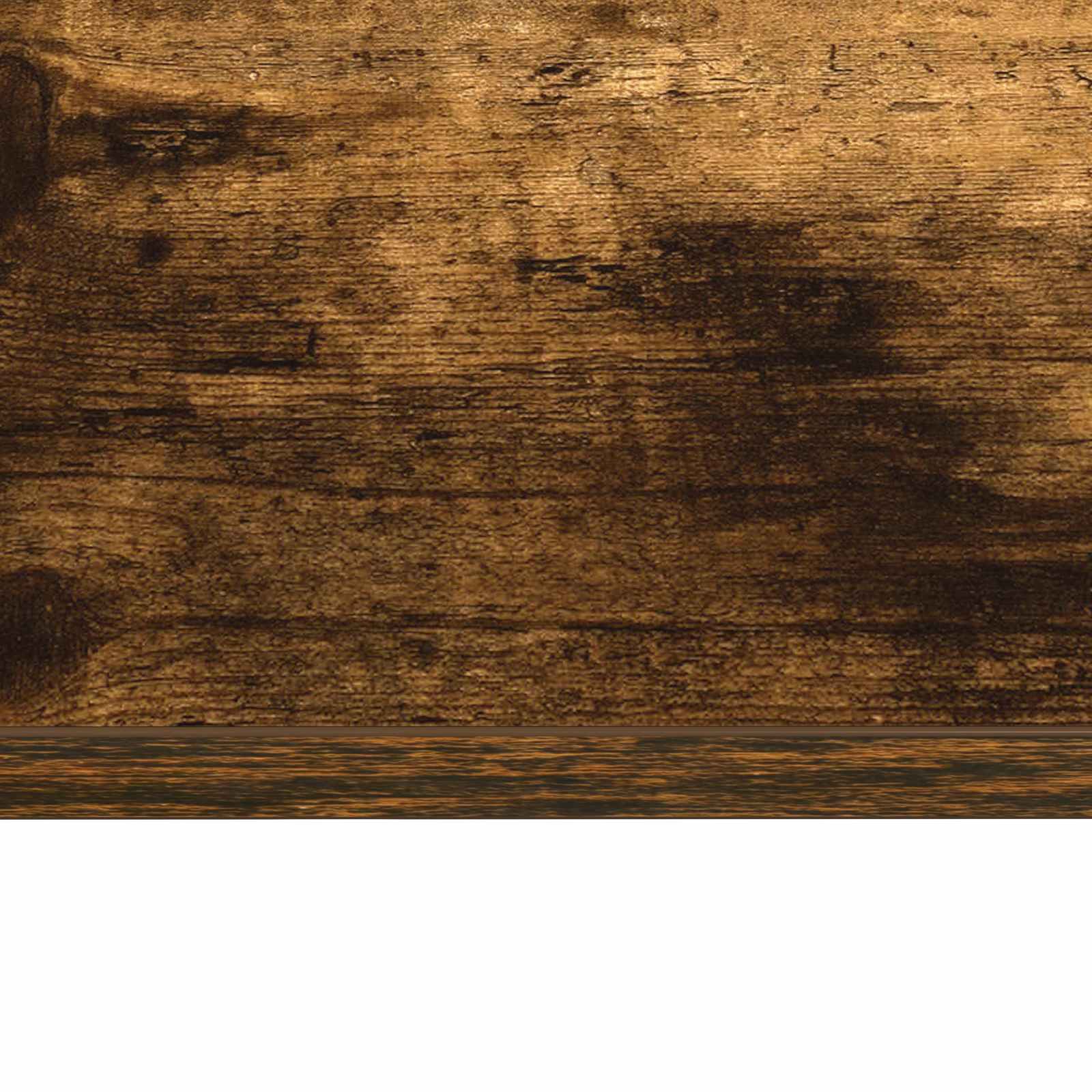 Scrivania a parete Rovere fumé 100 x 45 x 30 cm 891404