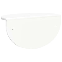 Scaffale da parete 2 pcs Bianco 38 x 19 x 19 cm 891429