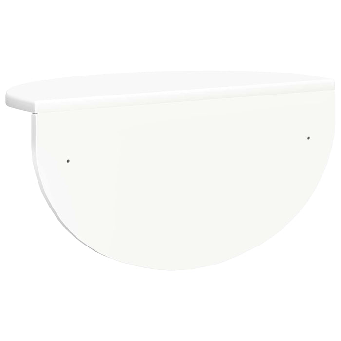Scaffale da parete 2 pcs Bianco 38 x 19 x 19 cm 891429