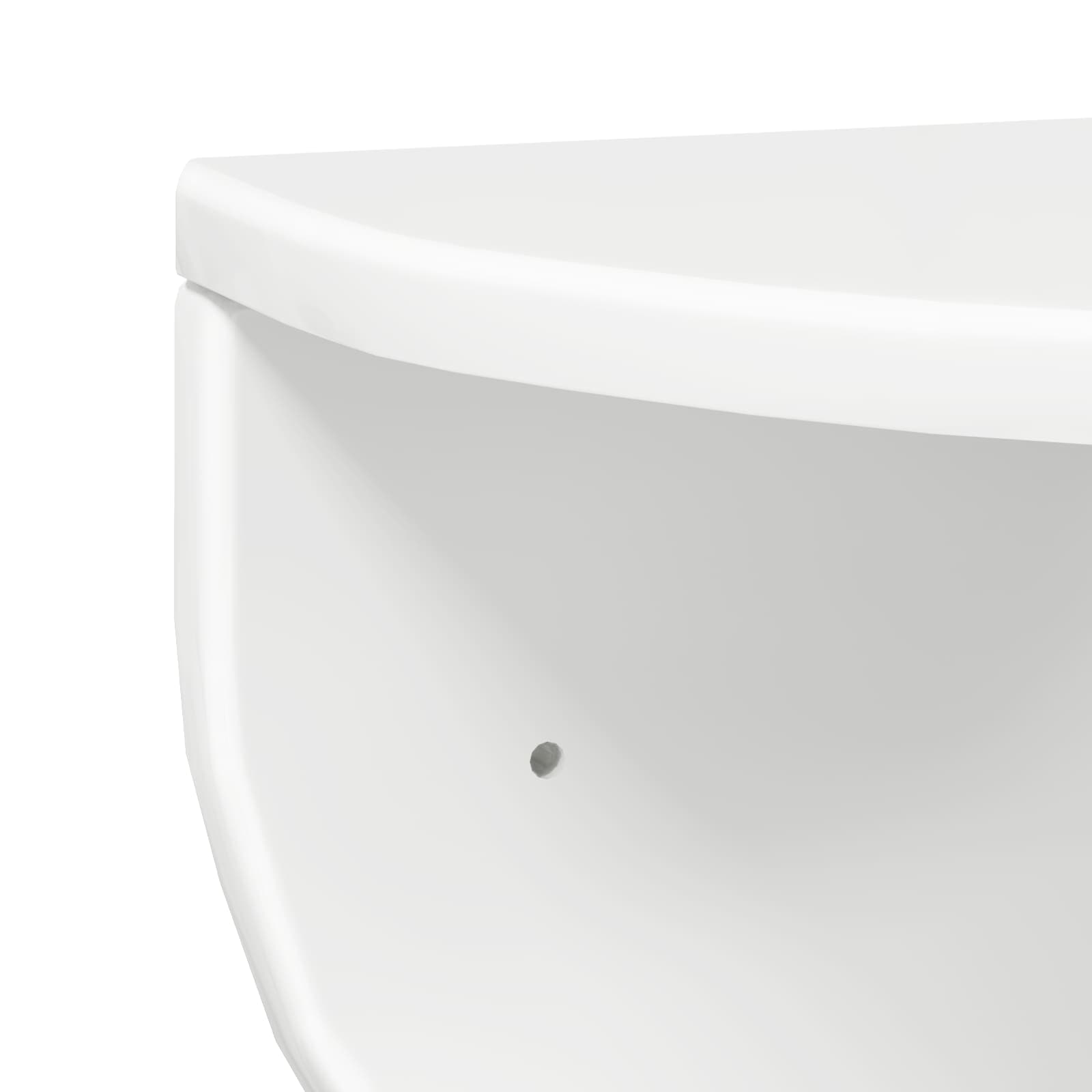 Scaffale da parete 2 pcs Bianco Lucido 38 x 19 x 19 cm 891437