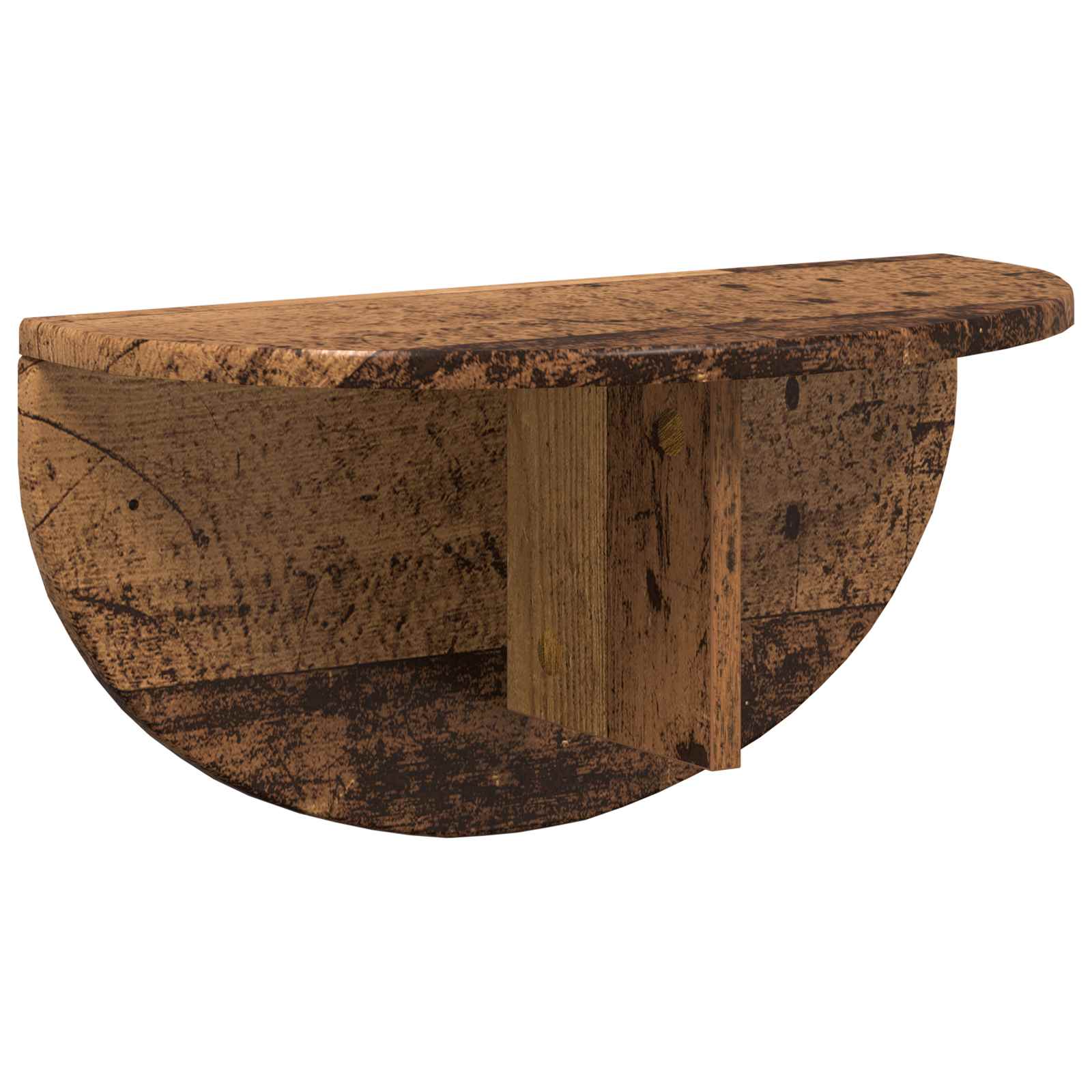 Scaffale da parete 2 pcs Legno vecchio 38 x 19 x 19 cm 891445