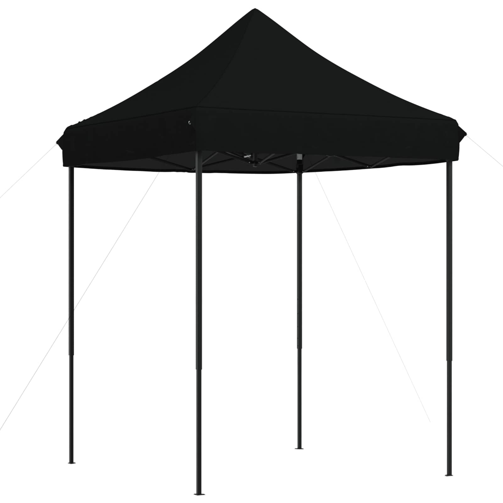 Tenda Party Nero 200 x 200 x 306 cm Tessuto Oxford 42023517
