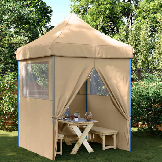 Tenda Party Beige 200 x 200 x 306 cm Tessuto Oxford 42023533