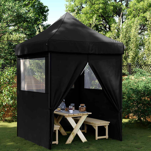 Tenda Party Nero 200 x 200 x 306 cm Tessuto Oxford 42023539