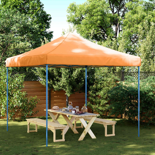 Tenda Party Arancione 292 x 292 x 315 cm Tessuto Oxford 42023551