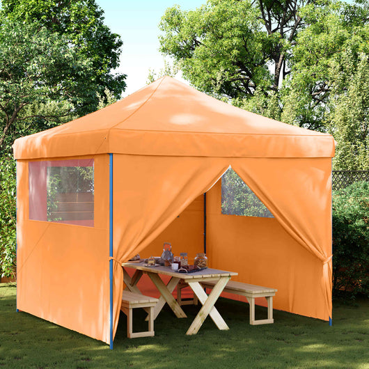 Tenda Party Arancione 292 x 292 x 315 cm Tessuto Oxford 42023573