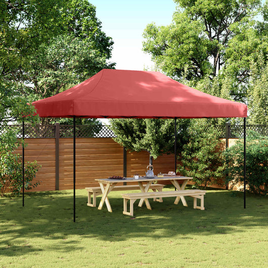 Tenda Party Borgogna 292 x 440 x 315 cm Tessuto Oxford 42023613