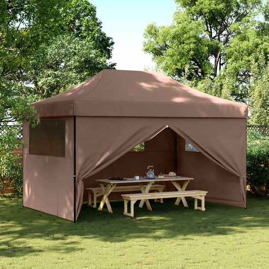 Tenda Party Marrone 292 x 440 x 315 cm Tessuto Oxford 42023636