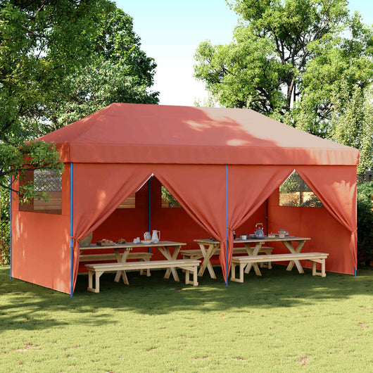 Tenda Party Terracotta 292 x 580 x 315 cm Tessuto Oxford 42023670
