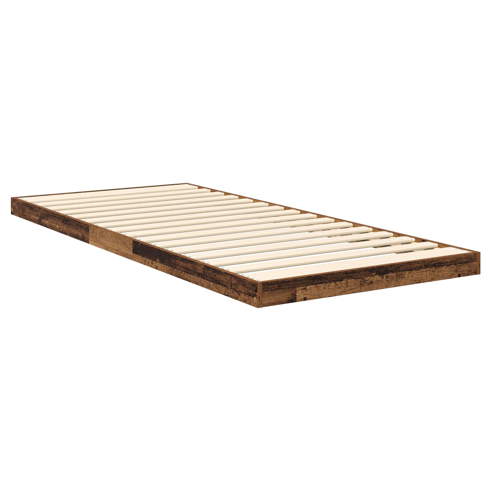 Struttura letto a terra Legno vecchio 90 x 200 cm 893554