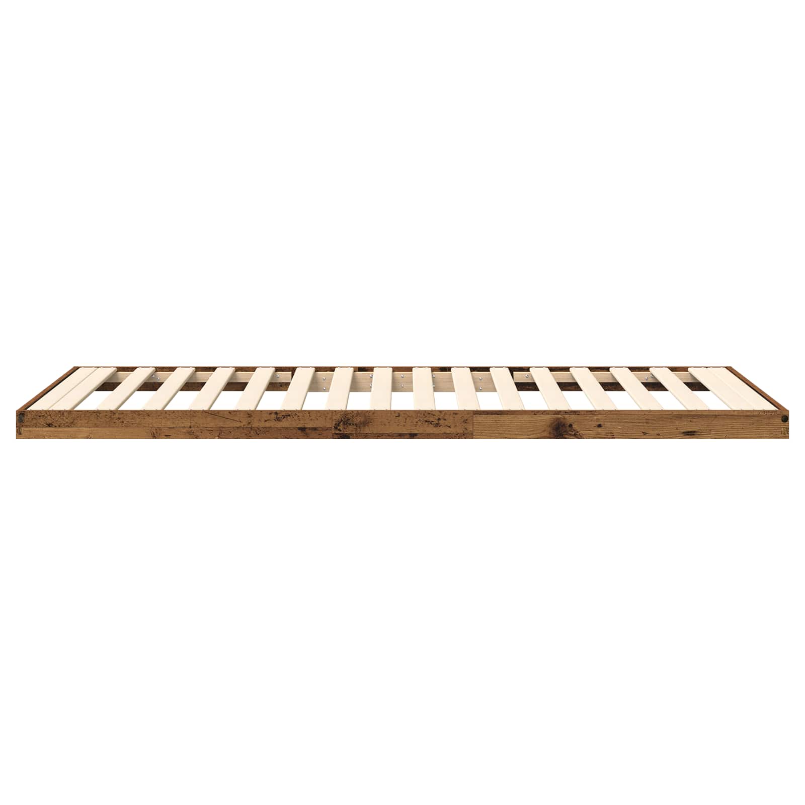 Struttura letto a terra Legno vecchio 90 x 200 cm 893554