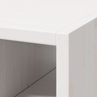 Portabottiglie 2 pcs Bianco 56 x 25 x 56 cm Pino massello 893313