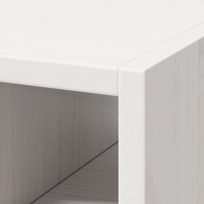 Portabottiglie 2 pcs Bianco 56 x 25 x 56 cm Pino massello 893313