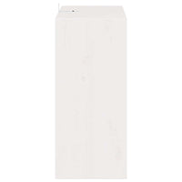 Portabottiglie 2 pcs Bianco 56 x 25 x 56 cm Pino massello 893313