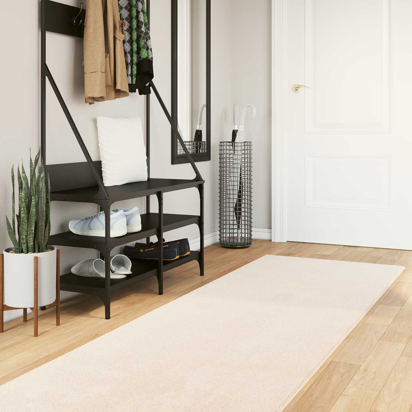 Tappeti per area HUARTE Beige 500 x 80 cm Poliestere 42022488