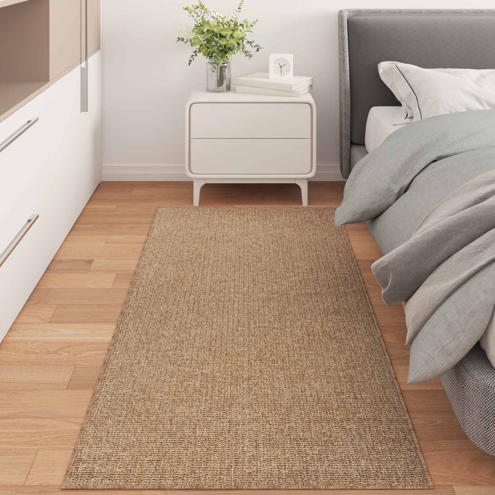 Tappeti per area Rettangolare Naturale 200 x 80 cm 42022522