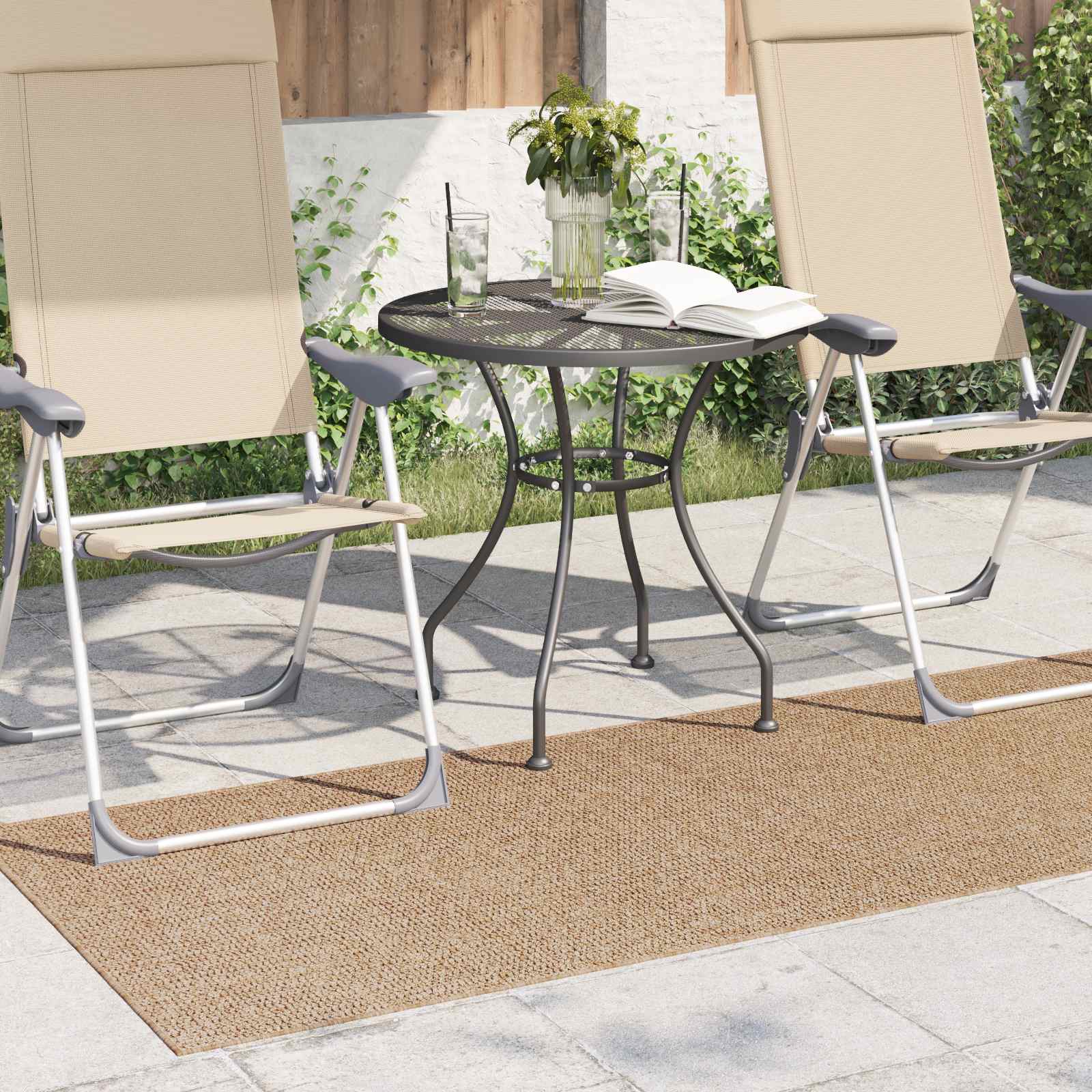 Tappeti per area Rettangolare Naturale 200 x 80 cm 42022522