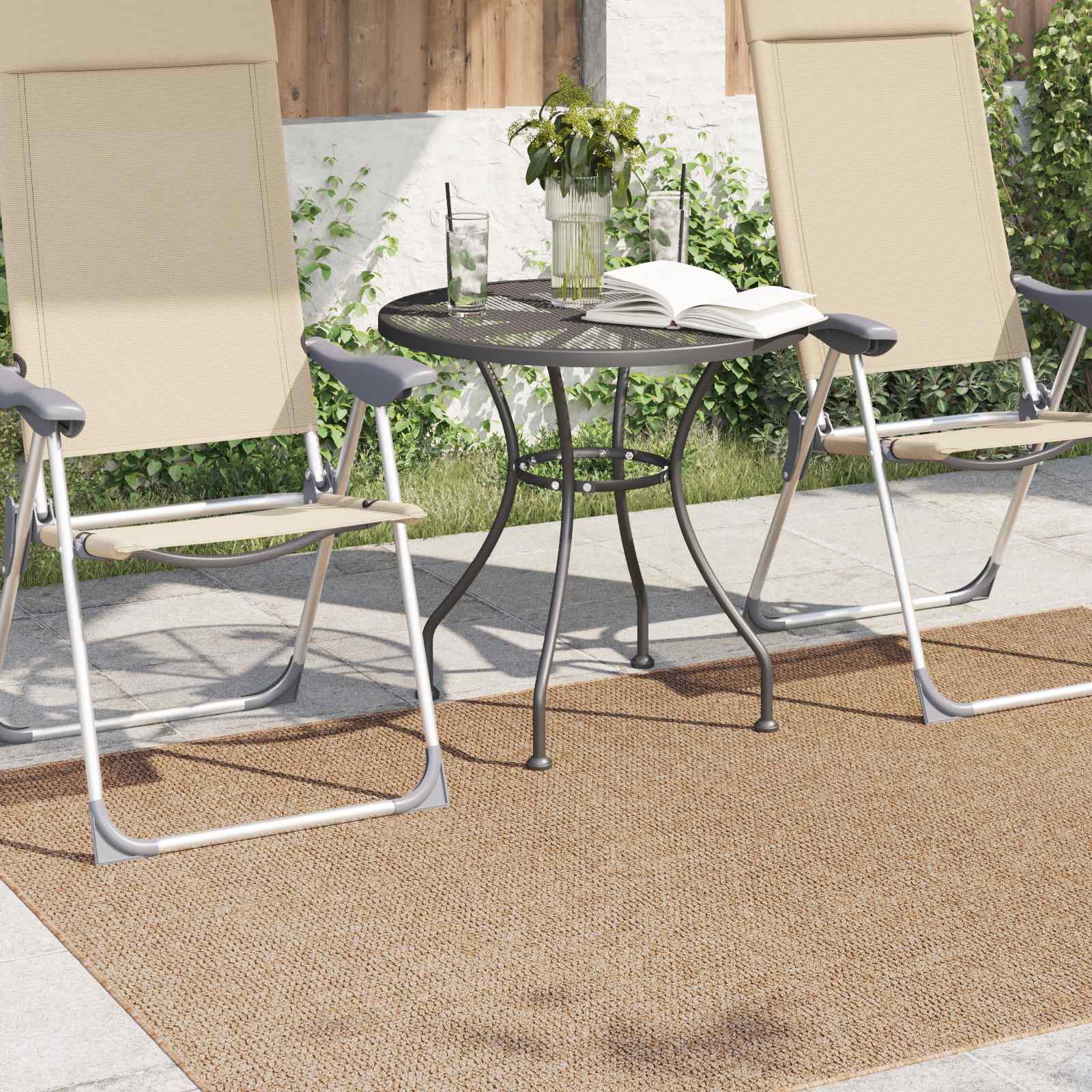 Tappeti per area Rettangolare Naturale 200 x 140 cm 42022524