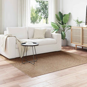 Tappeti per area Moiré Quadrato Naturale 120 x 120 cm 42022541