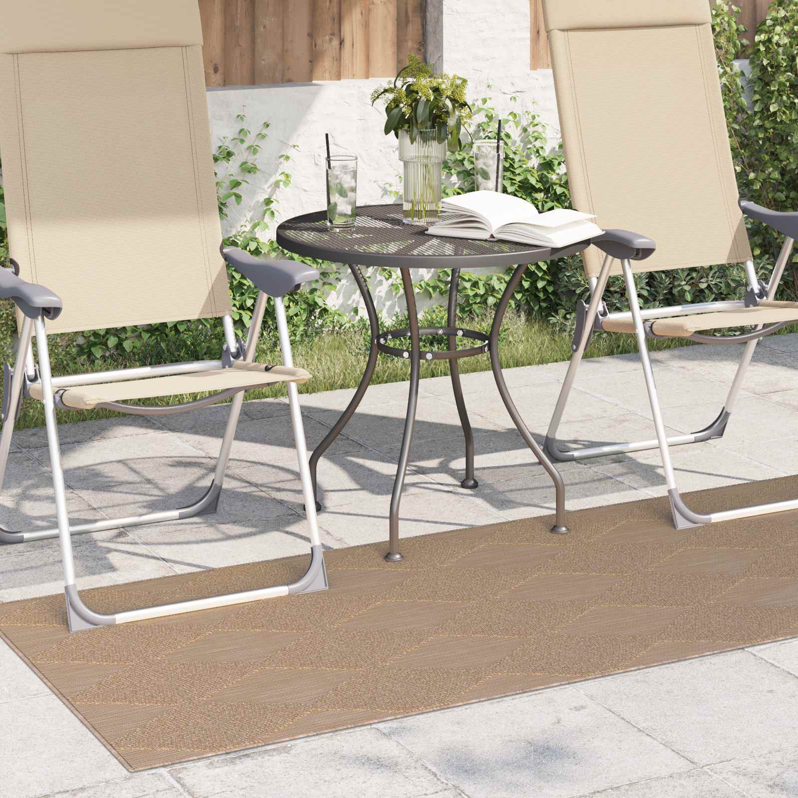 Tappeti per area Rettangolare Naturale 150 x 80 cm 42022547