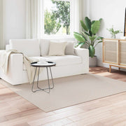 Tappeti per area Quadrato Crema 120 x 120 cm 42022564