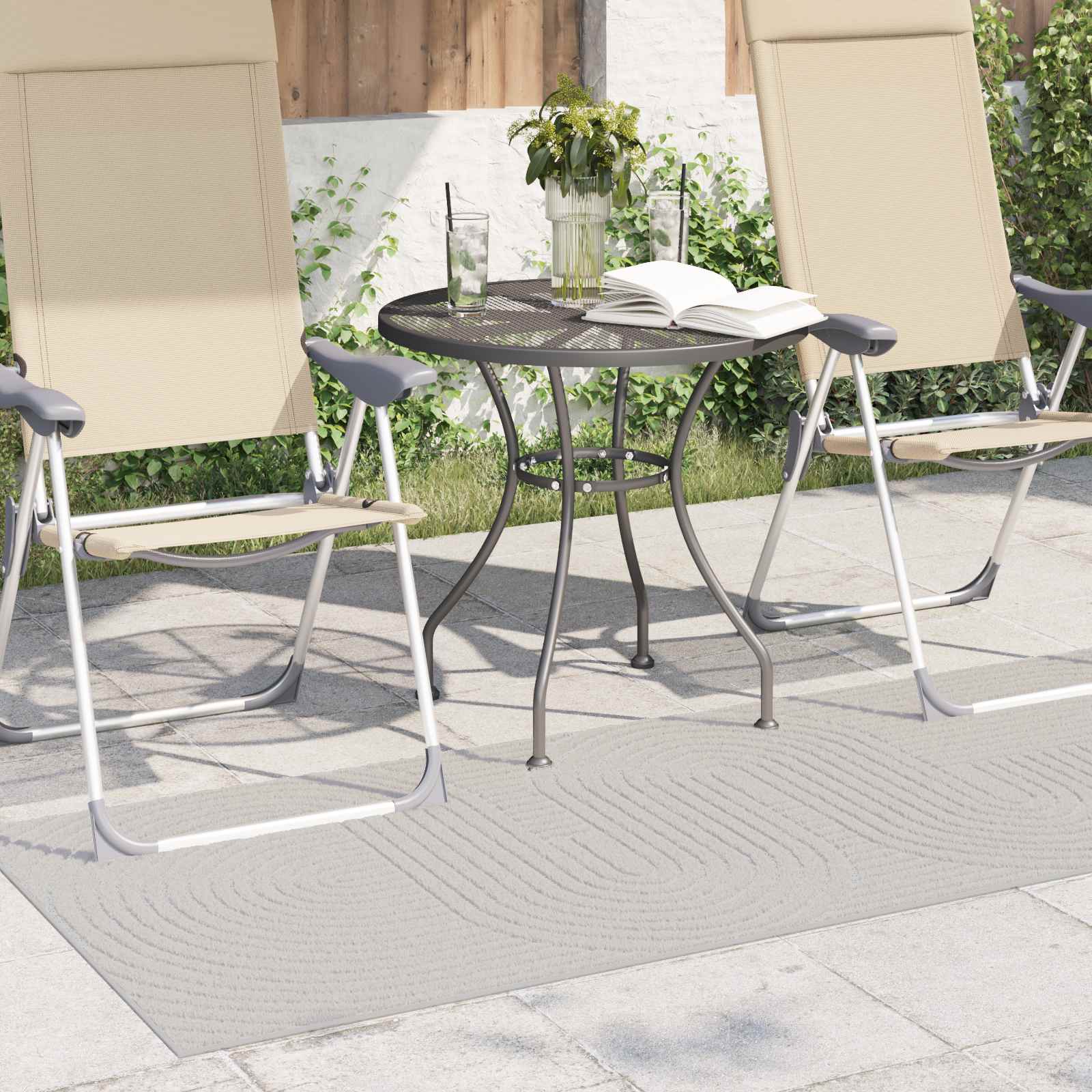 Tappeti per area Rettangolare Crema 200 x 80 cm 42022571