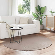 Tappeti per area Rotondo Beige Ø 120 CM 42022593