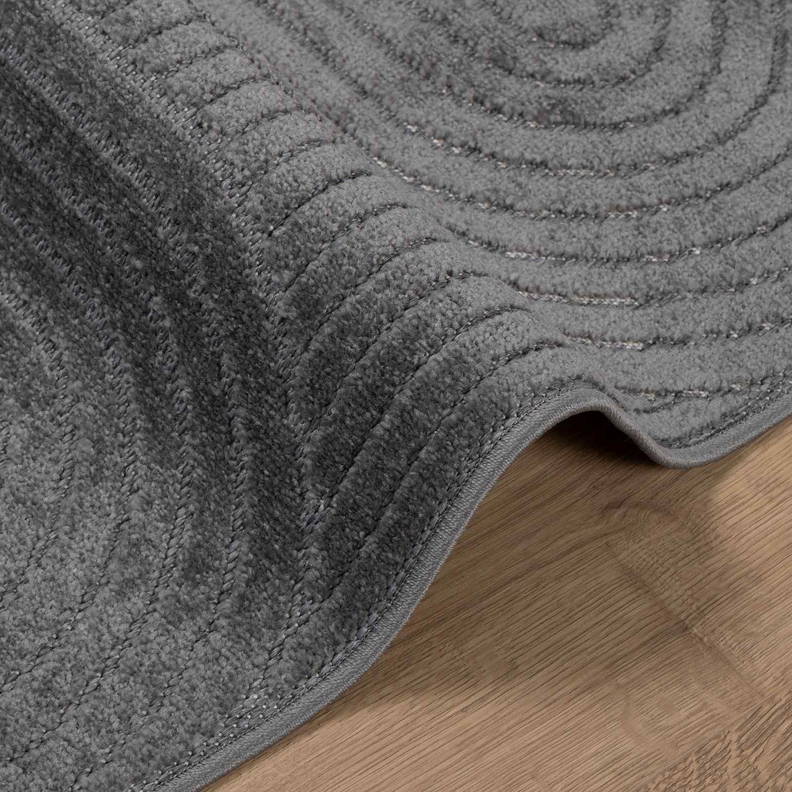 Tappeti per area PALMERAS Antracite 280 x 200 cm Poliestere