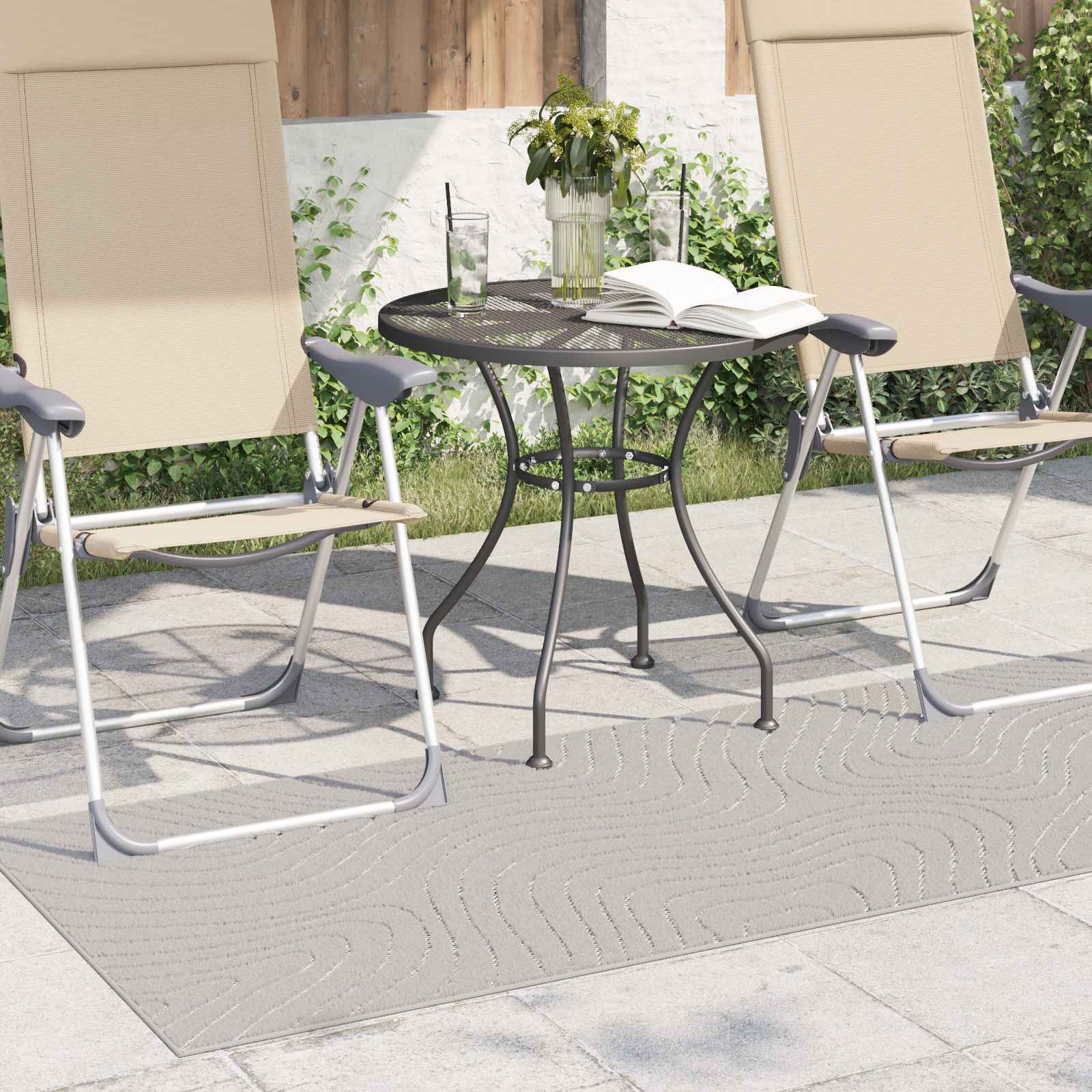 Tappeti per area Rettangolare Crema 200 x 80 cm 42022623