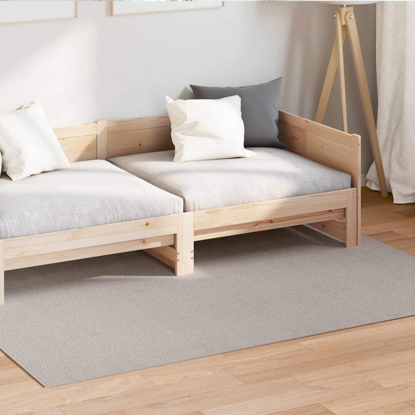 Tappeti per area Rettangolare Crema 230 x 160 cm 42022678