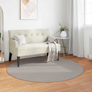 Tappeti per area Rotondo Crema e Taupe Ø 160 CM 42022711