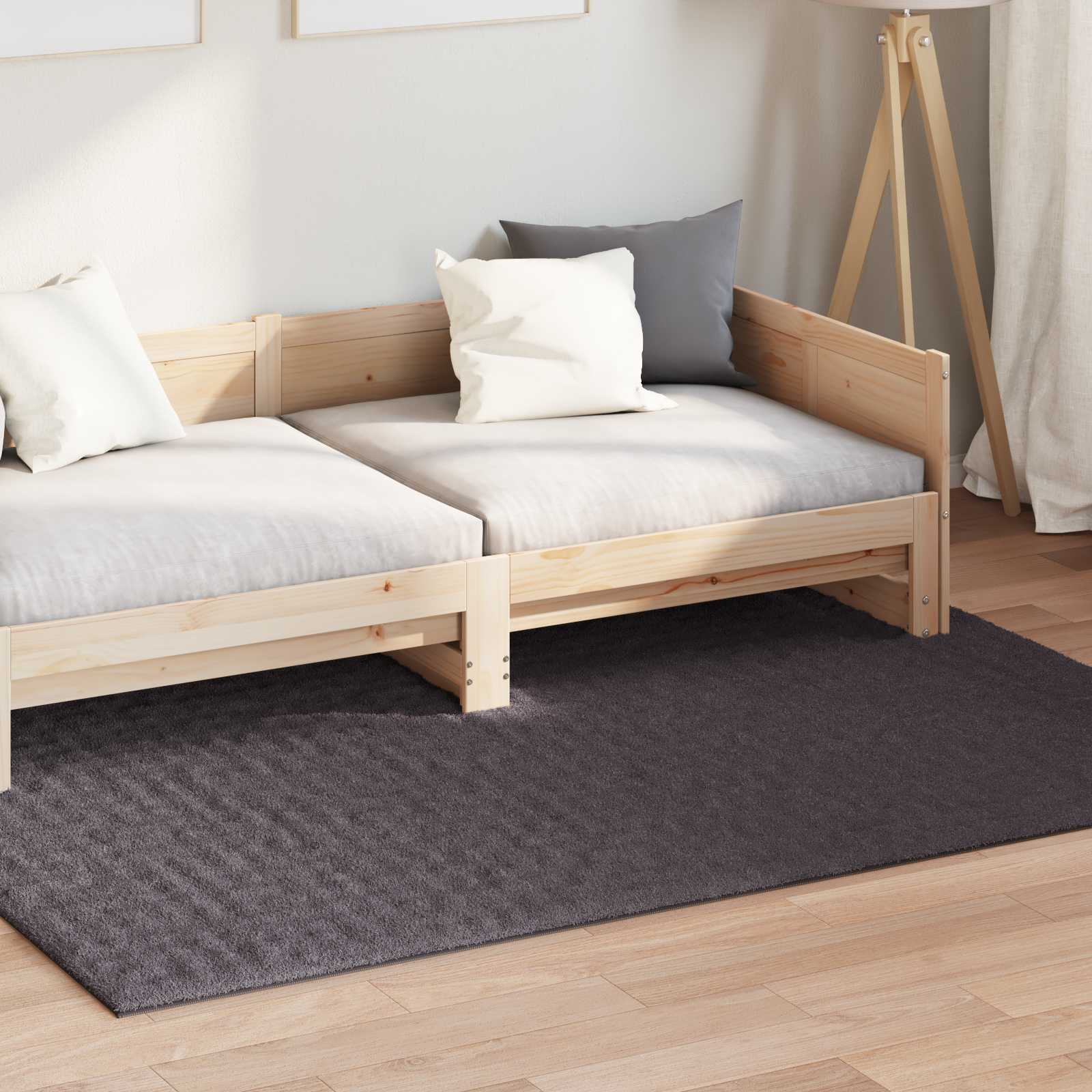 Tappeti per area Rettangolare Antracite 230 x 160 cm 42022782