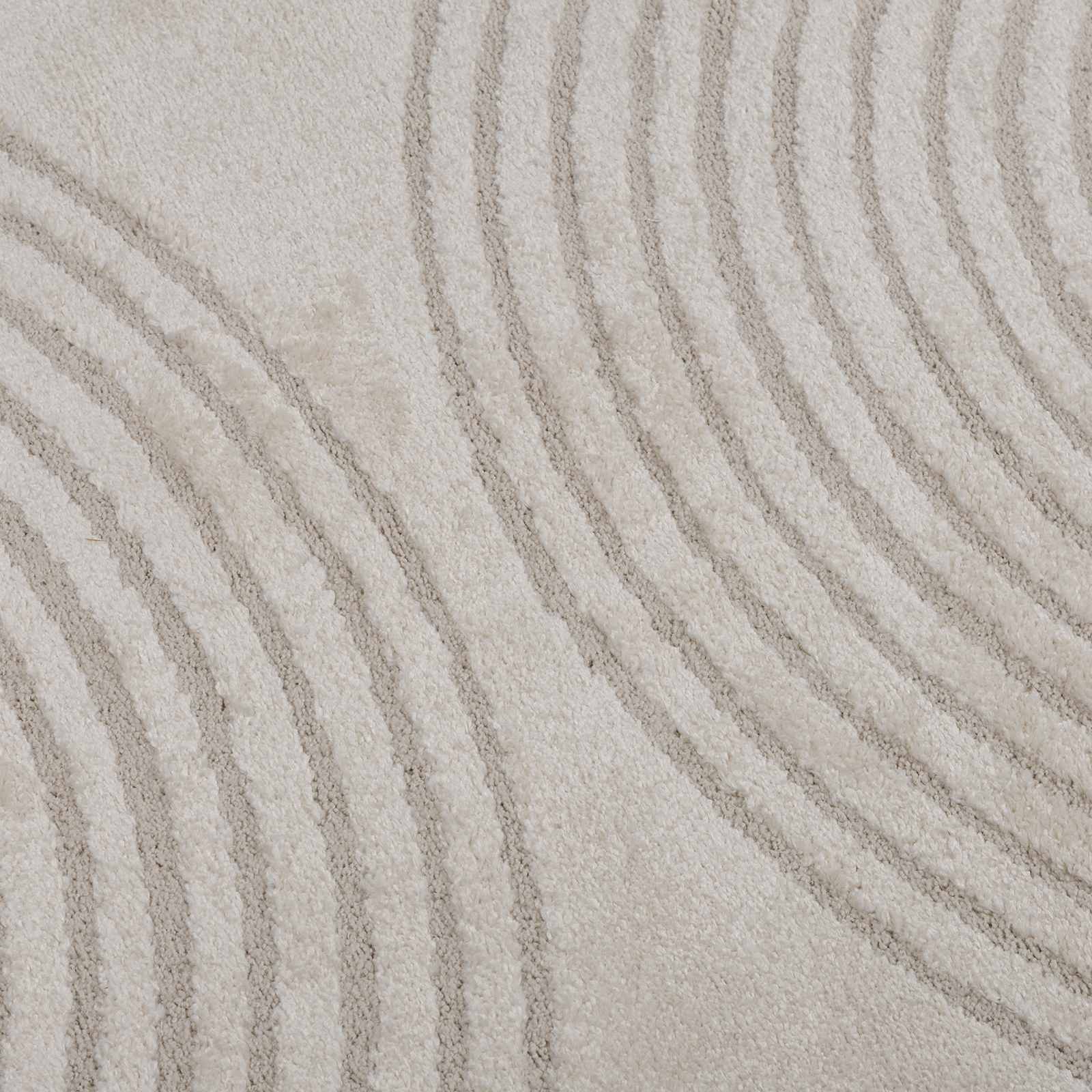 Tappeti per area Rettangolare Crema 340 x 240 cm 42022797