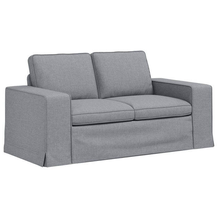 Divano 2 pcs Grigio chiaro Metallo 3407500