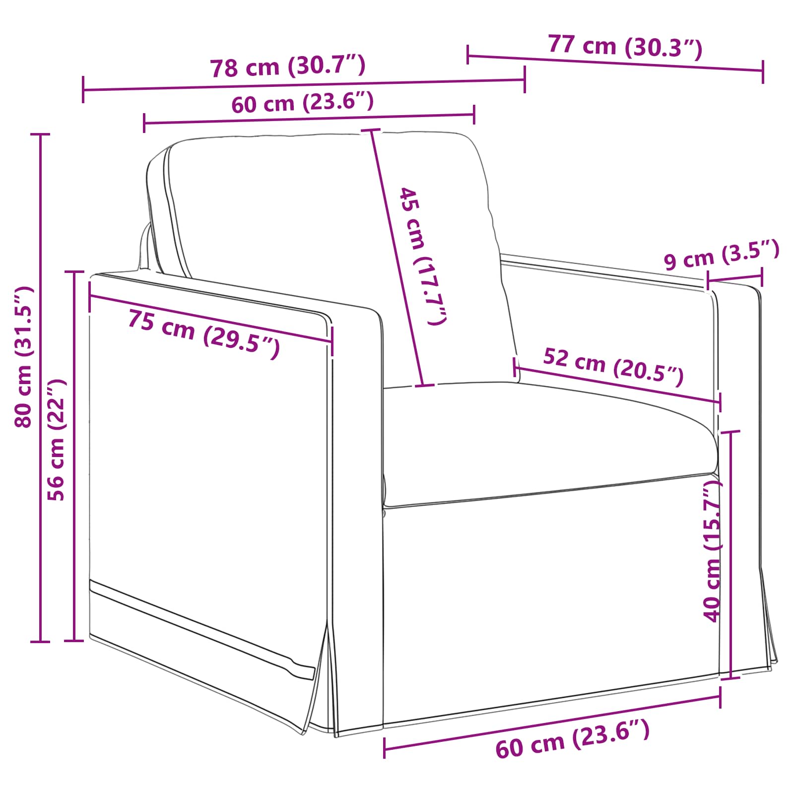Divano 2 pcs Crema 158 x 78 x 80 cm Velluto 3407558