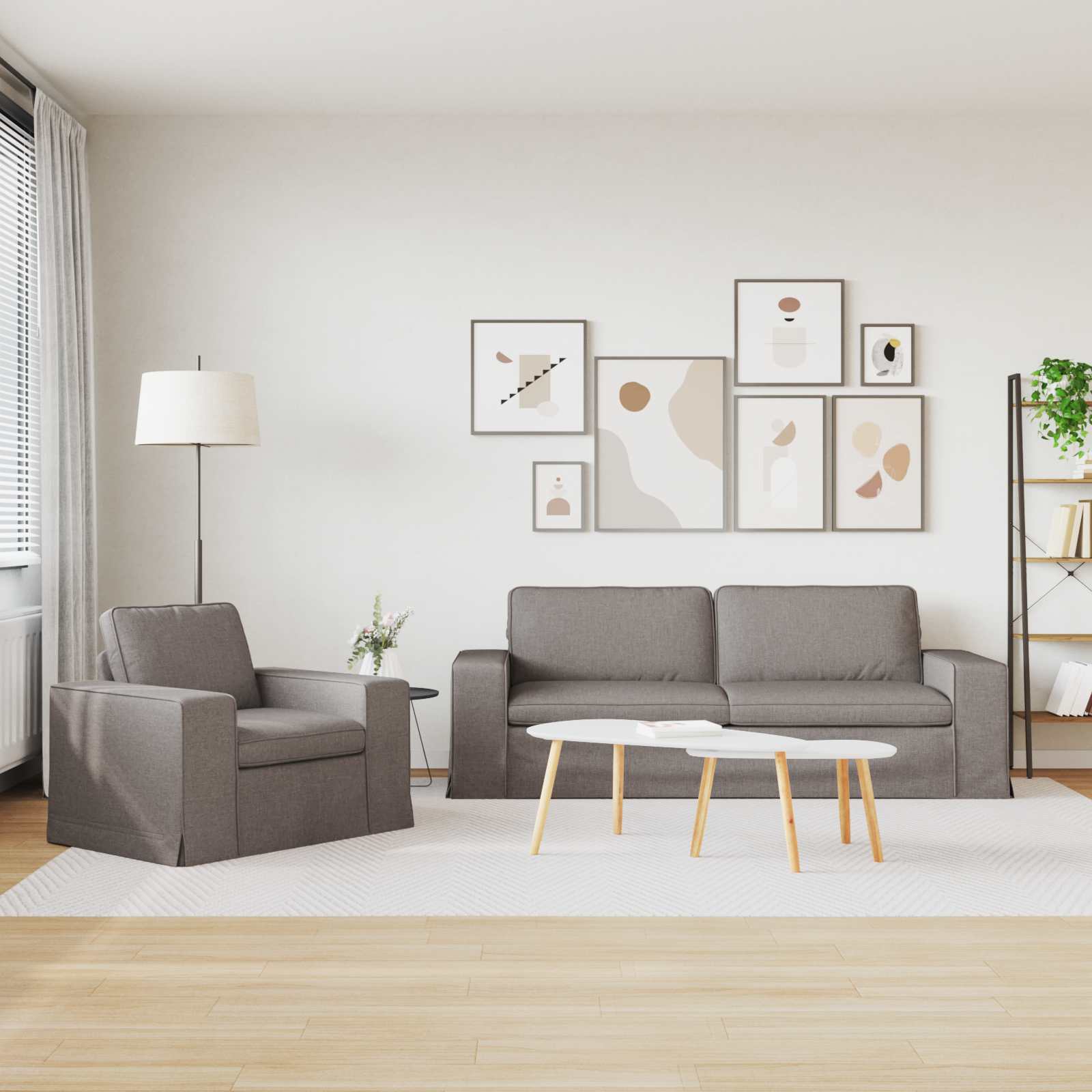 Divano 2 pcs Talpa Metallo 3407592