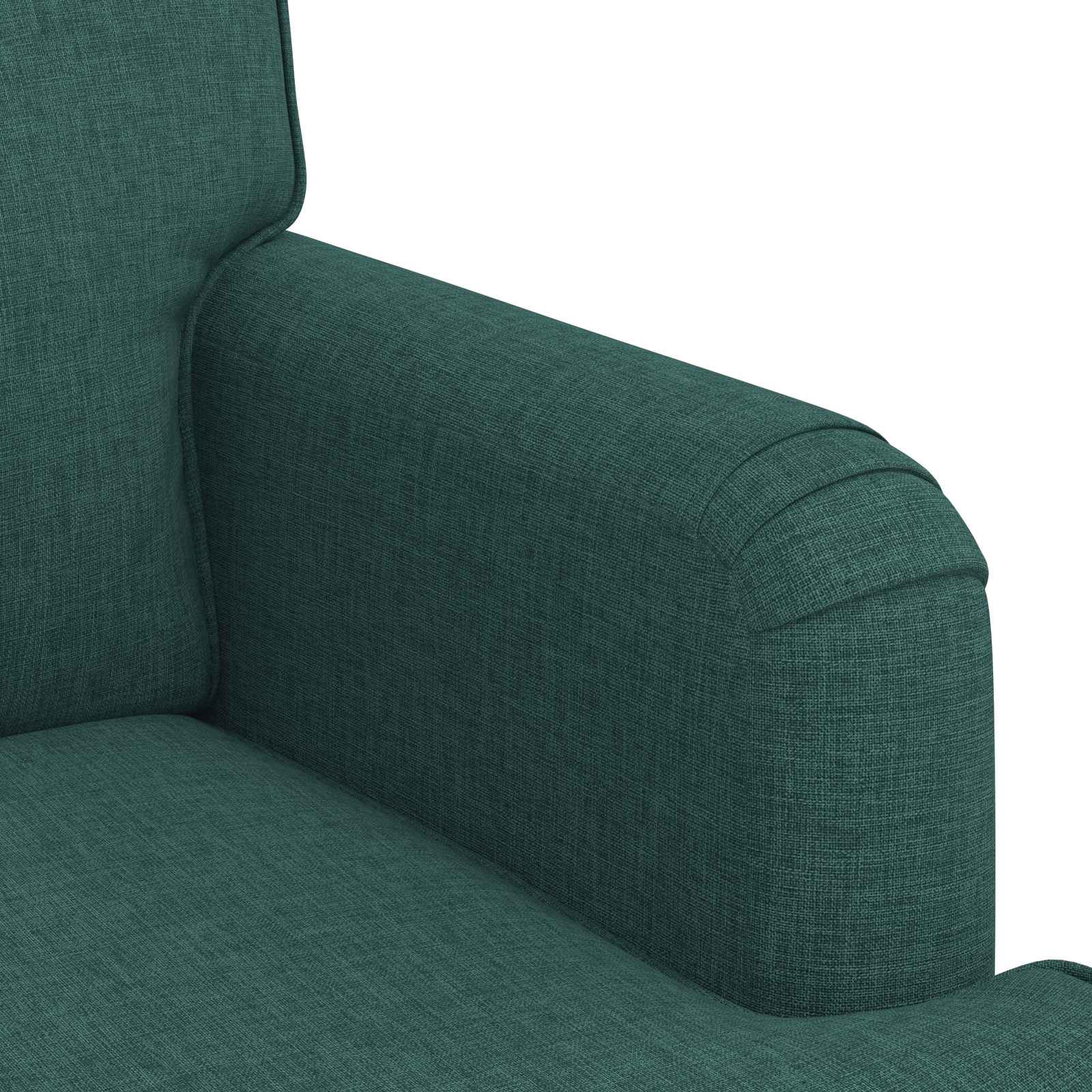 Divano 180cm 2 pcs Verde Scuro Metallo 3407607