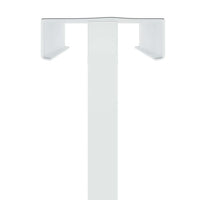 Espositori per Fiere 2 pcs Bianco 30 x 24 x 208 cm Ferro 3407635