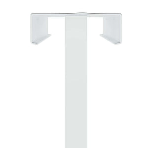 Espositori per Fiere 2 pcs Bianco 30 x 24 x 208 cm Ferro 3407635