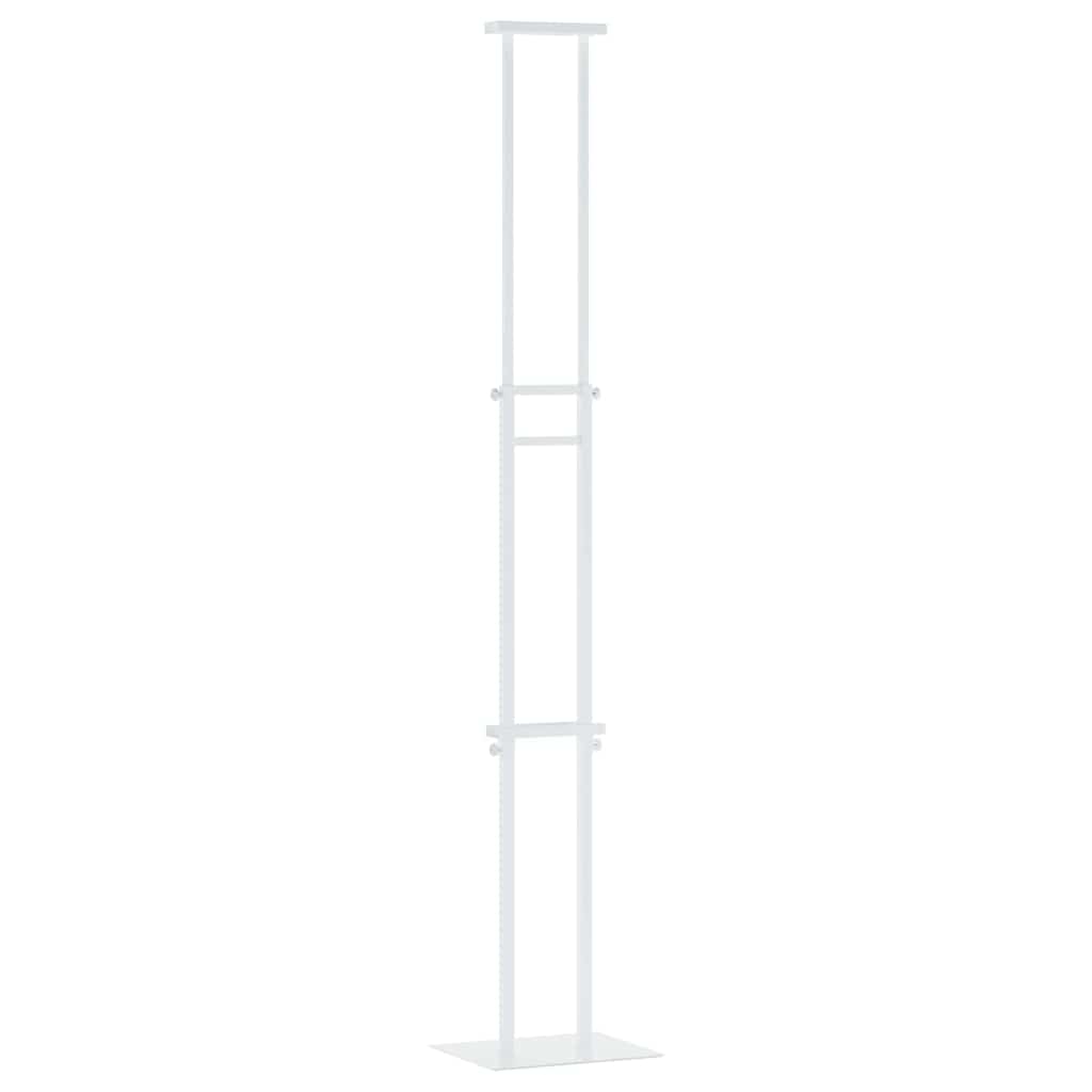 Espositori per Fiere 2 pcs Bianco 30 x 24 x 208 cm Ferro 3407635