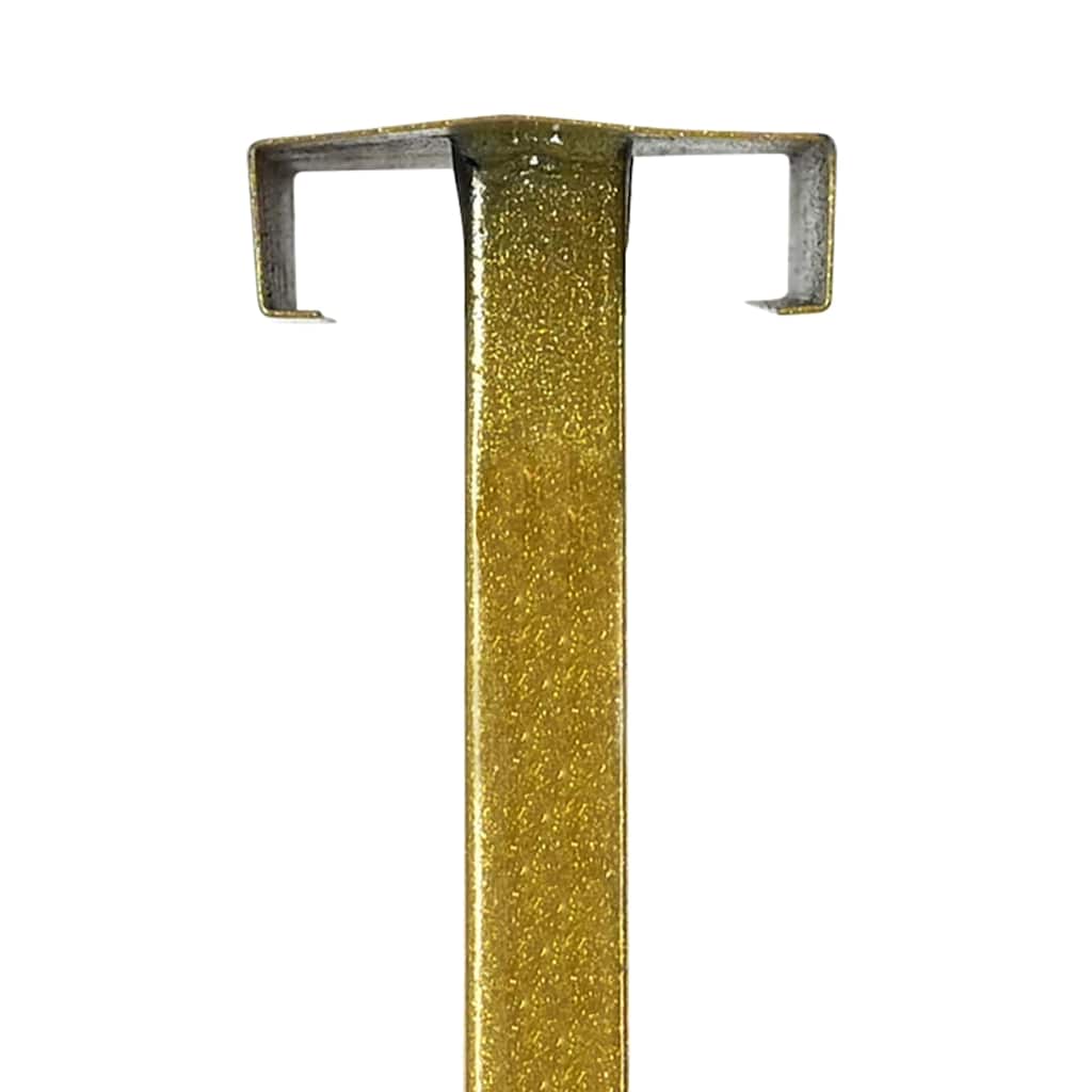 Espositori per Fiere 2 pcs Oro 30 x 24 x 208 cm Ferro 3407636